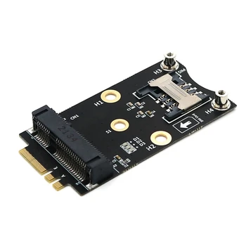 Безжична Мрежова карта PCI-E до M. 2 A/E Mini PCIE с ключ M2 NGFF A+ E Wifi Карта Raiser За модули Wifi/WWAN/LTE