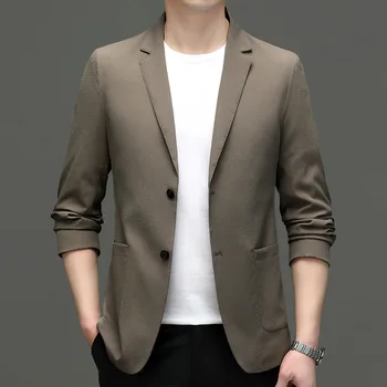 2590-R-Мъжки костюм от три части, бизнес професионален официален костюм, корейската версия на самоусъвършенстване
