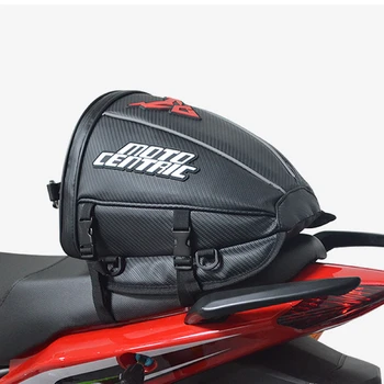 Чанта за каране на мотоциклет, чанта за задна седалка, куфар, пътнически багаж на рамо водоустойчива чанта за мотоциклет, многофункционална чанта за багажник