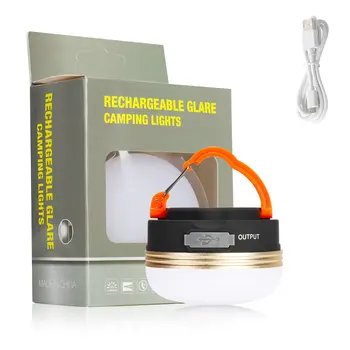 4 опаковки led лампа за къмпинг, лампа за палатка, 1800 mah, преносими туристически светлини, нощен подвесная лампа, акумулаторна USB