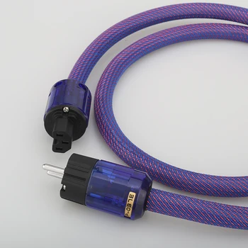 Висококачествен аудио кабел HI-End 6N От Мед САЩ/Schuko Power Кабел с конектор за захранване P037/P037E EU HIFI