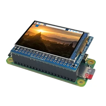 Raspberry Pi 2-инчов LCD дисплей с резолюция 240 × 320 IPS Екран, вграден говорител поддържа възпроизвеждане на звук