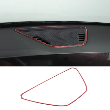 За BMW X1 IX1 U10 U11 2023-2024, стикер на отдушник арматурното табло на автомобила, тампон на дограма, интериорни аксесоари от мека въглеродни влакна