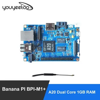 Youyeetooоригинальный Banana Pi BPI M1 Plus A20 Двуядрен 1 GB оперативна памет с отворен код такса за разработка на одноплатный компютър Raspberry pi