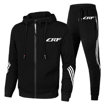 За CRF450X CRF250F CRF125F CRF125FB CRF110F Мотоциклет 2023 нова мъжки ежедневни спортни дрехи спортни дрехи с качулка и принтом топ панталони