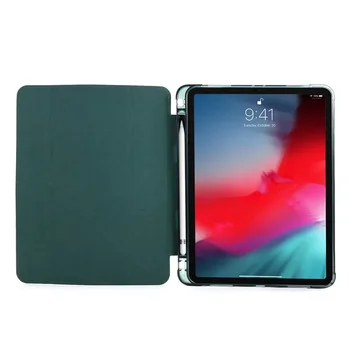 Калъф за iPad Pro 12 9 2020 2018 3-4-то поколение, многостворчатый устойчив на удари калъф за iPad Pro 11 2020, калъф с държач за моливи