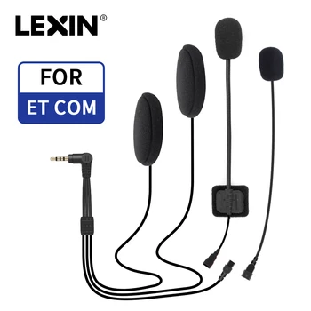 Марка Lexin Аксесоари за слушалки вътрешна комуникация за LX-ET COM Bluetooth Каска Переговорное Устройство За Вътрешна Комуникация Жак за слушалки
