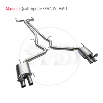 Изпълнение на система за отработените газове от титанова сплав HMD Catback подходящ за електронното клапа автоматична модификация на Maserati Quattroporte