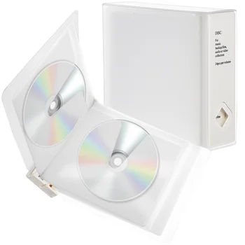 Калъф за cd-та, Просто практичен държач за cd-та Преносим органайзер за съхранение на дискове Титуляр за съхранение за дома, хотели, офис