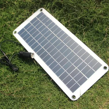 Контролер за зареждане на слънчеви панели 10 W 18 висококачественото сигурно гъвкаво слънчево зарядно устройство за зареждане на батерията на автомобила RV 12