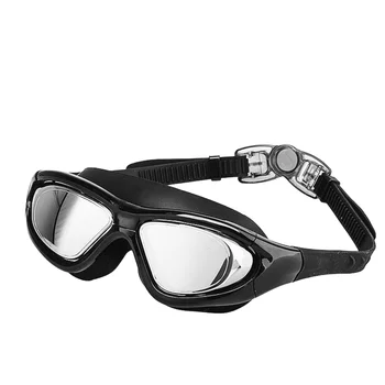 Дамски Мъжки плувни очила с големи рамки, фарове за UV очила за гмуркане, очила за плуване в басейна