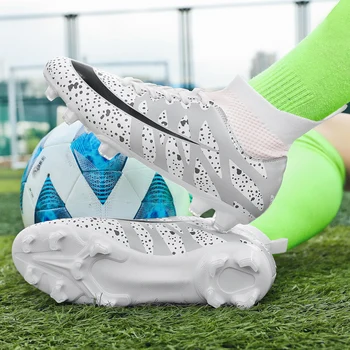 Футболни обувки Neymar Futsal Гореща Разпродажба на Класическата Качествена футболна обувки Ourdoor на Едро на Спортни Маратонки TFFG Унисекс Chuteira Cleat