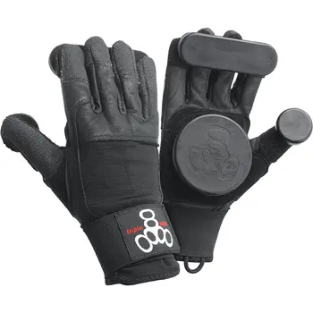 Плъзгащи ръкавици за допълнителна защита: Малки / Средни Плъзгащи ръкавици за лонгбординга с осем слайдерами за по-гладко возене
