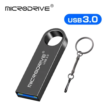 Стик 3.0 USB Флаш памет от 128 GB 64 GB 32 GB 16 GB Метален Флаш памет 64 GB 128 GB 3.0 Високоскоростен Cle USB устройство Безплатна Доставка