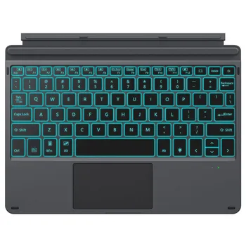 Калъф Type За Microsoft Surface Go 3 2021/Surface Go 2 2020/Surface Go 2018, Тънка Безжична Bluetooth Клавиатура с трекпадом