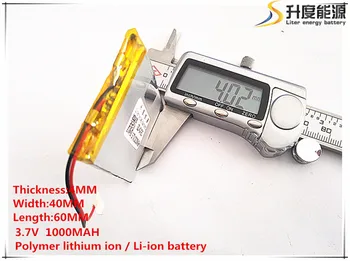 10шт [SD] 3,7 В, 1000 mah, [404060] Полимерна литиево-йонна батерия за играчки, POWER BANK, GPS, mp3, mp4, мобилен телефон, динамика