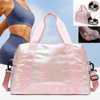 Спортна чанта за рамо, водоустойчив мъжки чанти за обувки, джоб на куфара, за плуване, за голямата танцова чанта, голяма чанта за фитнес, пътни чанти за фитнес зала