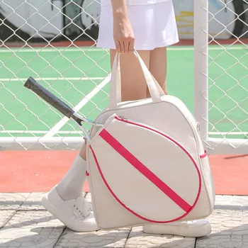 Тенис чанта, чанта за преносим ракета през рамо, чанта за бадминтон, 14-инчовата чанта за компютър, сухи, влажни разделителни спортни чанти, чанта