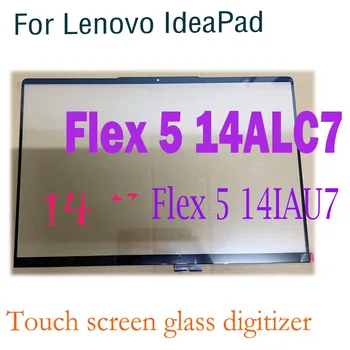 14-Инчов Сензорно Стъкло За Lenovo IdeaPad Flex 5 14ALC7 Flex 5 14IAU7 Смяна на Лентата Дигитайзер Докосване на екрана