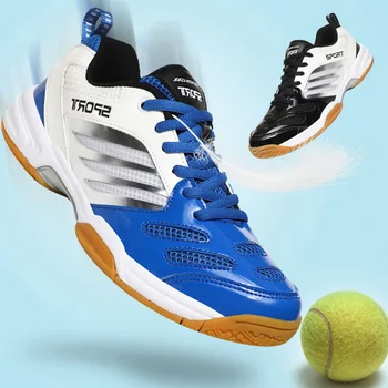 Мъжки обувки за бадминтон, волейболни маратонки за тенис на маса, унисекс, мини спортни маратонки, спортни обувки голям размер