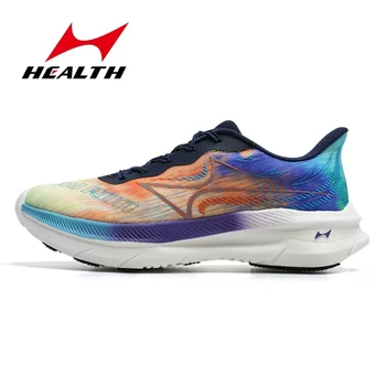 Здравето на Мъжете Карбоновая плоча Професионална марафонская обувки Дишащи ультралегкие километровата джогинг маратонки за бягане