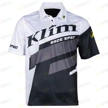 Новост 2023, мъжка риза с къси ръкави на BOJIDAR RACE SPEC F1 за състезателни мотоциклети с къс ръкав, бързосъхнеща и дишаща тениска от джърси за колоезденето