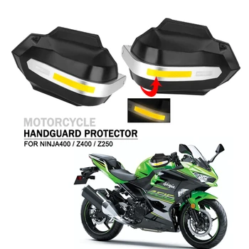 Подходящ за Kawasaki за NINJA400 Z400 Z250 Z 400 Z 250 за Ninja 400 Мотоциклет цевье, защитен екран, защита за ръцете, предното стъкло
