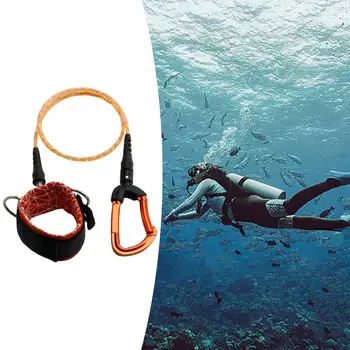 Шнур за свободното гмуркане Траен анти-изгубен безопасност въже на Въже за гмуркане за гмуркане Екипировка за подводни спортове Аксесоари