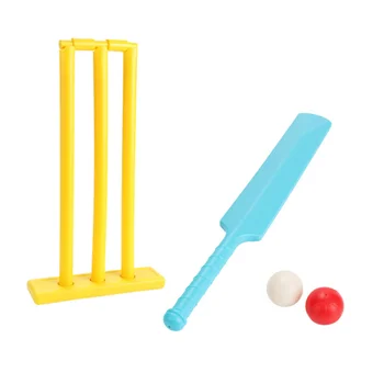 Детски комплект за игра на крикет, креативна спортна игра в задния двор, интерактивна игра, играчки за игра на крикет, съоръжения за детски и спортни игри