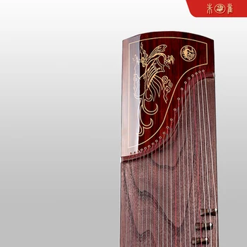 Zhuque Guzheng Suzaku Guzheng 450 K Класическа китайска цитра 21 струнен музикален инструмент