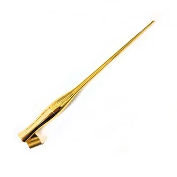 Многофункционална златния държач за писалка с наклон на потапяне, английски антикварен държач за писалка с медна вложка, каллиграфическая писалка