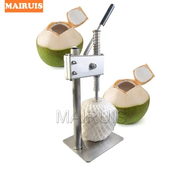 Комплект за аутопсия кокосов орех, нож за почистване и отваряне на свеж зелен млад кокосов орех, ръчно търговски инструмент