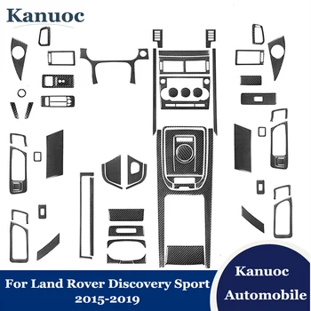 Автомобилни Стикери Черен Панел От Карбон За Land Rover Discovery Sport 2015-2019 Декоративни Аксесоари Корнизи За Интериора