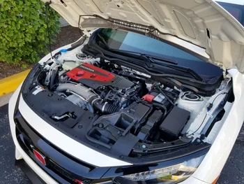 Газови багажник за Honda Civic Type R (FK8) 5th 2017-2021 Амортисьор Преден Капак Промяна Бутален Едно От Въглеродни Влакна Амортизационная Reliance