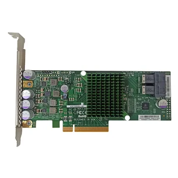Свидетелството за авиационен оператор S3008L-L8E SAS SATA 9300-8И 12 gbps 8-Портов Вътрешна карта на PCI-e 3.0 HBA Smart Array Controller Card СФФ-8643 За Supermicro
