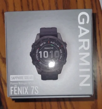 Лидер на продажбите, при закупуване на 10 ПОЛУЧИТЕ 4 безплатни GPS часовници на Garmin Fenix 7x Sap ph ire S o lar Edition Blue Mineral DLC Titanium Smart