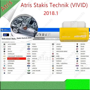 2018.1 База данни ремонт на автомобили Atris Stakis Technik Vivid Workshop Каталог на резервни части Virtualbox