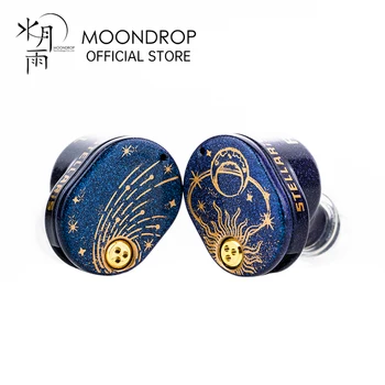 MoonDrop STELLARIS ушите 14,5 мм, плоски слушалки за водача с кабел 0,78 2Pin