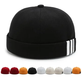 Корейската версия на хип-хоп шапка в стил хип-хоп, индивидуалност, кръгла шапчица, шапка моряк, шапка на собствениците, мъжки шапки Gorros De Invierno Para