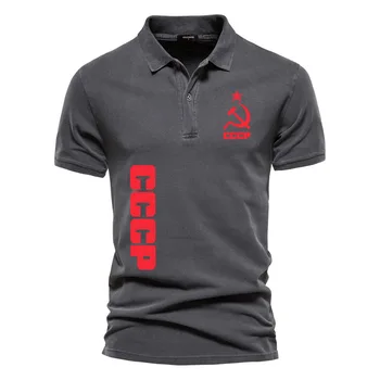 Бизнес с модерна мъжка риза с къси ръкави с логото на JIVKA, висококачествена мъжка риза с къси ръкави с ревера, лятна однотонная риза в стил милитари, Нови риза за голф