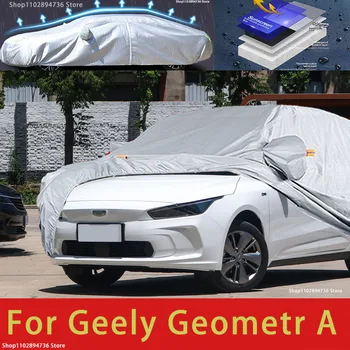 За Geely Geometry A външна защита, пълни с автомобил сеат, снежната покривка, козирка, водоустойчива прахозащитен външни автомобилни аксесоари