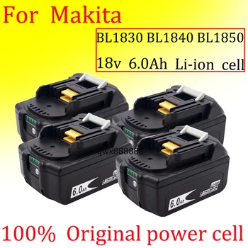 BL1860 18V 6A Li-Ion Power Tools akku für BL1830 BL1840 BL1850 mit NEUE Einzelne Zelle Balance Schutz