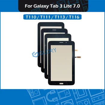 За Samsung Galaxy Tab 3 Lite 7,0 SM-T110 T111 T113 T116 LCD дисплей Панел Сензорен екран Подмяна на външно стъкло