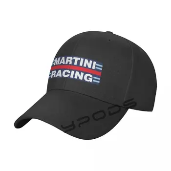 Martini Racing Ежедневни бейзболна шапка за жени и мъже, модни шапка, шапки с твърд покрив, бейзболна шапка-шапка унисекс