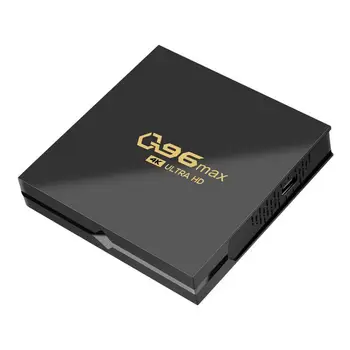 Smart TV Box Оригинален Q96 Max Plus Ultra За Андроиди 10 TV Box Висока скорост на работа Amlogics 905l2 Quad-core 2,4 g Wifi 4k HD