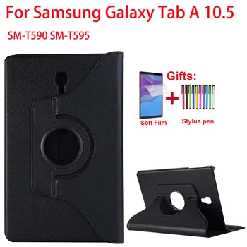 Въртящи се на 360 Градуса Калъф За Samsung Galaxy Tab A 10,5 2018 T590 T595 SM-T590 SM-T595 Калъф за таблет Samsung Tab A 10,5 2019 Funda