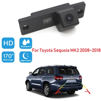 Камера за задно виждане за Toyota Sequoia MK2 2008 2009 2010 2011 2012 2013 2014 CCD Full HD камера за задно виждане нощно виждане водоустойчив