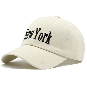 Дамски шапка, бейзболна шапка за мъже, снежно бяла Шапка за голф, за момичета, Лятна шапка на шофьор на камион, модерна бейзболна шапка, Луксозна нова шапка за риболов в Ню Йорк