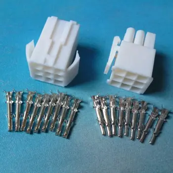 10/50/100 комплекти, набор от конектори малкия тип, 4, 5 мм, мъжки и женски, с контакти (9PIN)