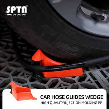 SPTA 1/2/4 бр оранжев клин за гуми, водопровод, за почистване на автомобили, инструменти за защита от тесни точки, автоматични водачи за тръбите, които заглушаване на колела